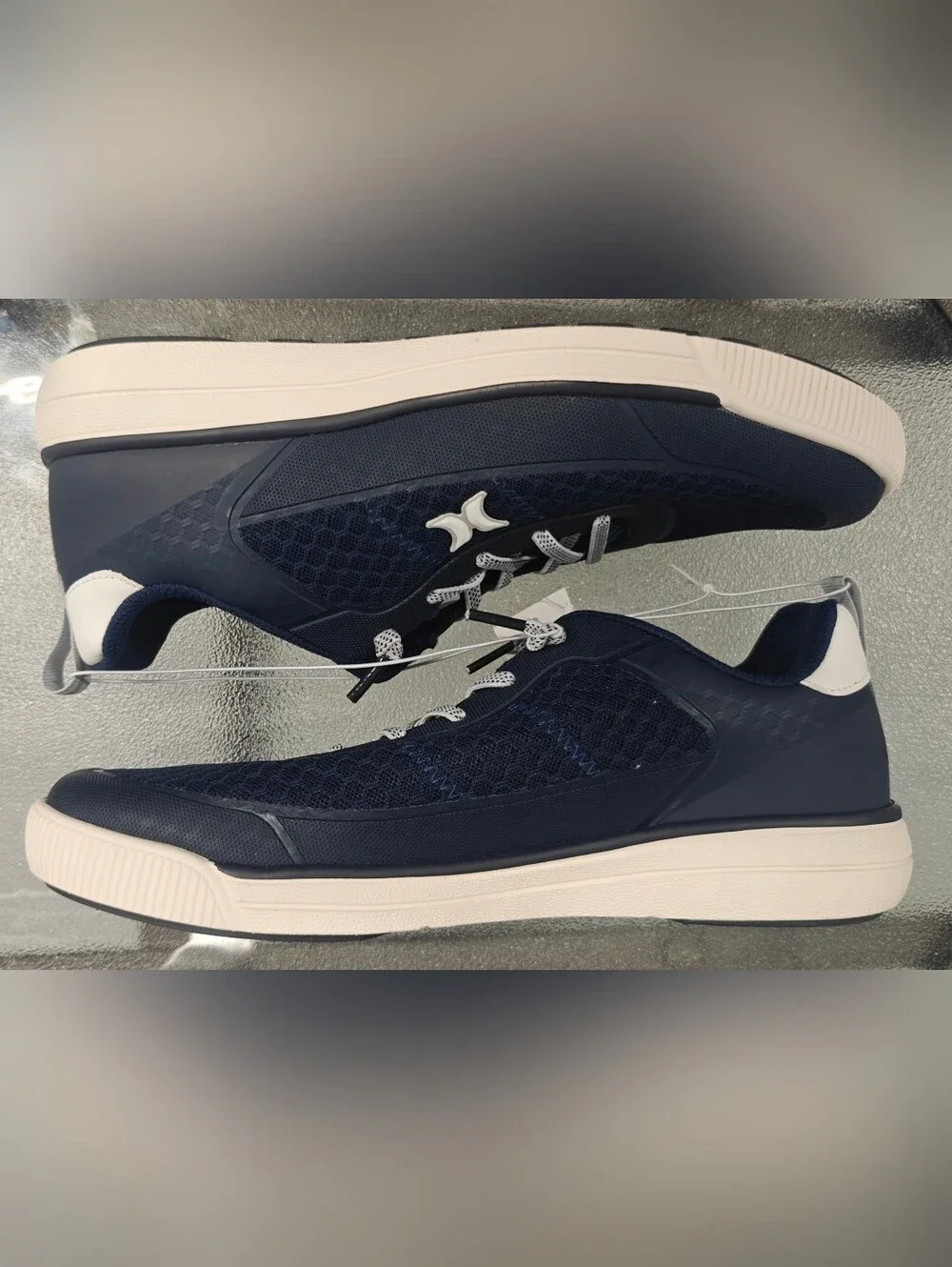 Hurley Exeter Men's Size 10.5 Casual Lace-up Sneakers Navy Blue New Without Box